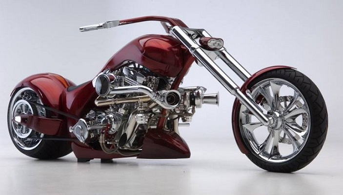 Самые оригинальные мотоциклы в мире,20 фото