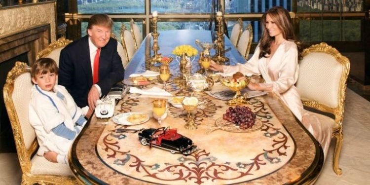 Дворец президента Трампа: роскошь и изящество