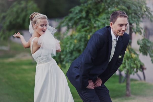 45 свадебных фото, которые заставят вас улыбаться