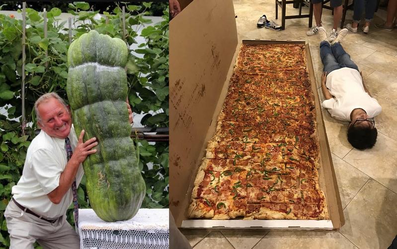 Привычные вещи, но очень больших размеров, 30 снимков