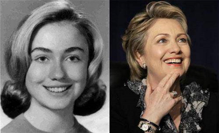 Хиллари клинтон в молодости фото сколько лет
