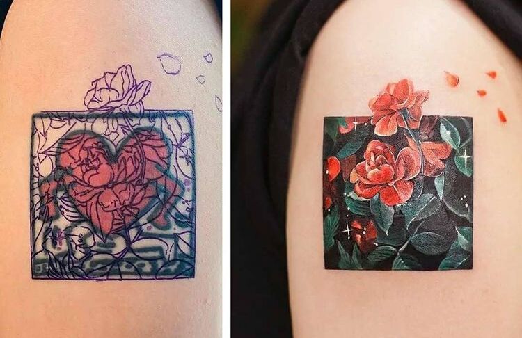 30 примеров, доказывающих, что исправить можно даже самые ужасные татуировки