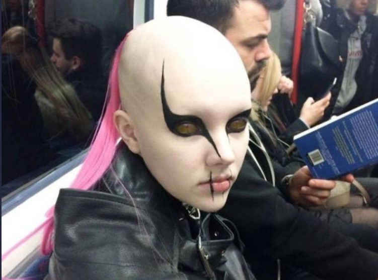 Subway Chronicles: Captivating Photos of Quirky Characters